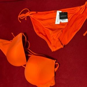 Orange Topshop Bikini